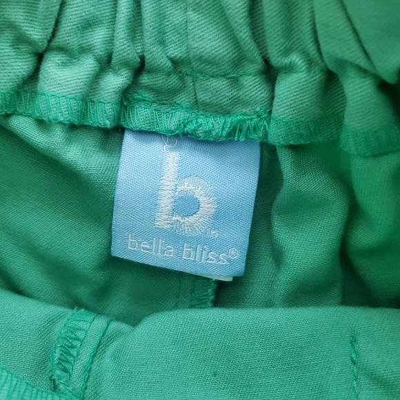 Bella Bliss dark mint shorts 5t - Picture 3 of 7